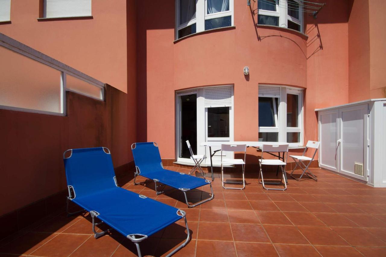 Los Molinos, Con Terraza Corcubión Dış mekan fotoğraf